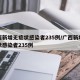广西新增无症状感染者235例/广西新增无症状感染者235例
